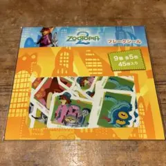 【新品未開封】ズートピア2 映画グッズ フレークシール 45枚