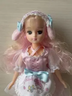 タカラトミーリカちゃん　マイメロだいすきリカちゃん本体のみ