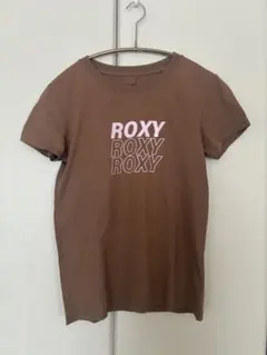 ROXY Tシャツ ブラウン ロゴプリント　ロキシーのサムネイル