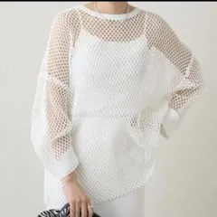 LOUNGEDRESS，ラウンジドレス　メッシュ　ニットのサムネイル
