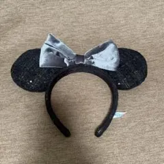 ディズニー カチューシャ ミニー　ツイード