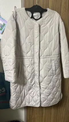 キルティングコート　Re-J&SUPURE 4L ライトベージュ