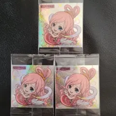 ワンピース　ウエハース　しらほし　シール
