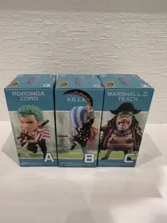 ワンピース フィギュアセット A B C