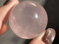 あ〜きゃん♬様 高品質 スターローズクォーツ パーム おはじき 握り石