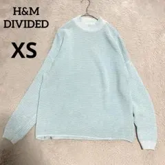 ディバイデッドエイチアンドエム H&M DIVIDED ラメ入り長袖ニット　XSのサムネイル