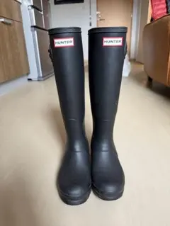 HUNTER ブラック 長靴・レインブーツ