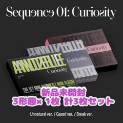 新品未開封 AND2BLE アルバム 3形態セット（3種各1枚）特典トレカ3