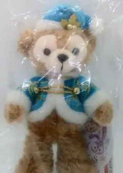 【未使用】★クリスマス限定★ディズニーシー ダッフィー キーホルダー＆バッチ