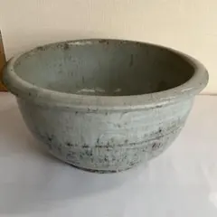 松代焼緑釉こね鉢 松代代官町窯 江戸時代末期から明治初期頃 - メルカリ