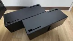 【2個】BUFFALO ケーブルボックス Lサイズ ブラック BSTB01LBK
