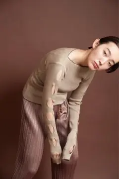 タグ付き⭐️BANSAN カットソー ベージュ トップス