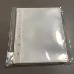 A7サイズシール帳台紙 リフィル 30枚セット袋タ イプ6穴バインダー用