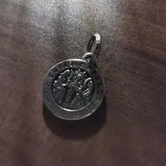 シルバー925 メダルチャーム ネックレス クロムハーツ好きに！