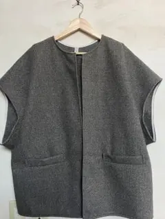 ラグランウールベスト