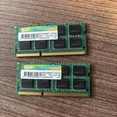 SP Silicon Power メモリ 16GB(8GB×2)ノート PC用 - メルカリ