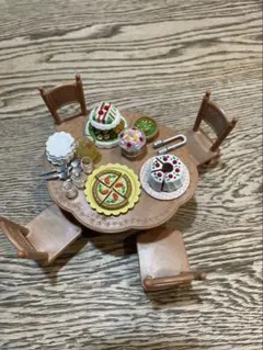 シルバニアファミリー テーブルセット リビング 料理