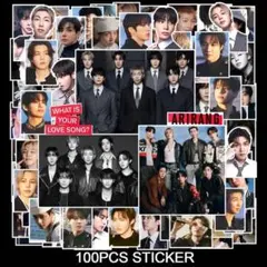 【100枚】BTS　シール ステッカー　フレークシール