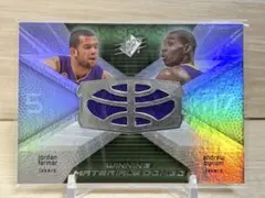 Jordan Farmar Andrew Bynum SPx メモラビリア