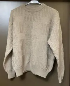 APPLE HOUSE ブラウン長袖ニット　FREEサイズ