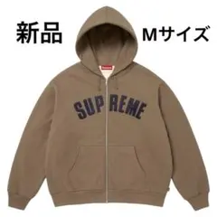 Supreme FW25 シュプリーム ジップアップパーカー ブラウン Mサイズ