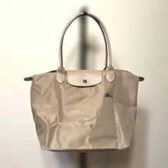 Longchamp ルプリアージュL ピンクベージュ