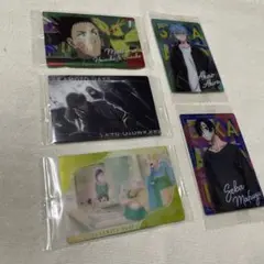 サカモトデイズ　ウエハース　カード　　勢羽真冬　　赤尾晶　 眞霜平助　朝倉シン