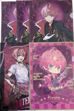 KnightA 騎士a てるとくん クリアファイル セット