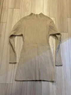 SNIDEL ニットワンピース アイボリー ONE SIZE