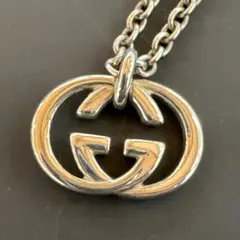 GUCCI グッチ インターロッキング ネックレス ボールチェーン 