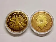 ☆☆ウィーン・ハーモニー銀貨(１oz)２枚セット☆☆カプセル入り ウィーン・ハーモニー銀貨(1oz)2枚セットカプセル入り