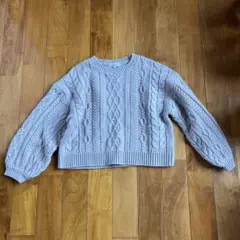 GLOBAL WORK ケーブルニットセーター 140cm