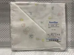 familiar ガーゼタオル 32.5✖️32.5cm 動物柄