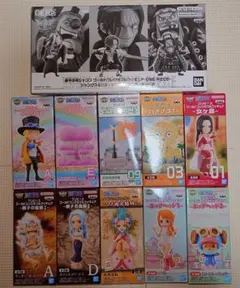 ワンピース　ワールドコレクタブルフィギュア　まとめ売り