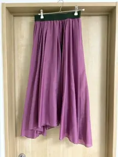 【ADAM ET ROPÉ 】フレアスカート パープル サイズF