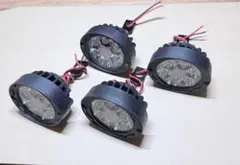 6LEDフォグランプ4個 ミラーに共締めで簡単取付のサムネイル