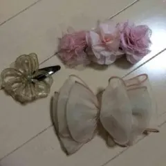 バレッタ&ヘアピン ★ 3点セット