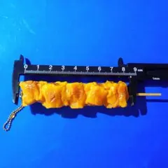 【未使用】食品サンプル 焼き鳥 串焼き キーホルダーボールチェーン