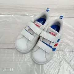 adidas キッズスニーカー ホワイト　14.5cm