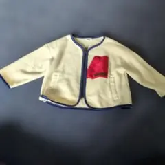 BREEZE アイボリー カーディガン 90サイズ