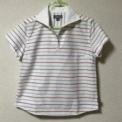 エーグル　ポロシャツ　トリコロール