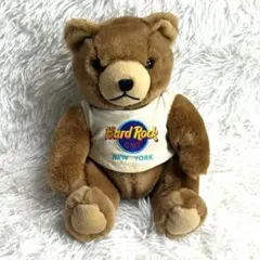Hard Rock Cafe ニューヨーク　テディベア　ぬいぐるみのサムネイル
