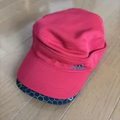 adidas キャップ 赤