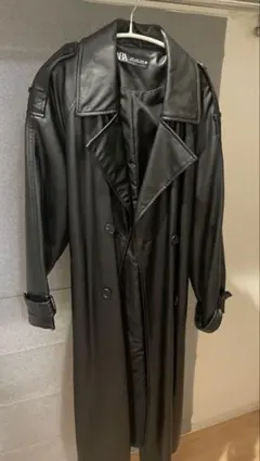 Zara レザーコートのサムネイル
