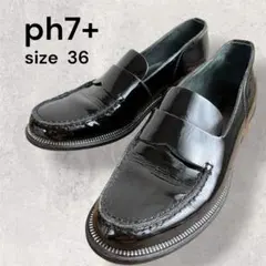ph7+ ピアッカセッテ エナメルローファー サイズ38 - メルカリ