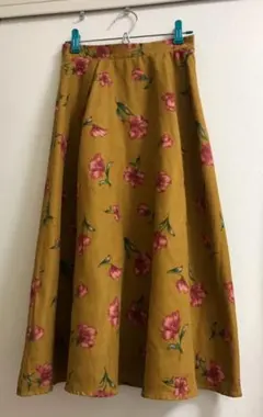 花柄ロングスカート(一掃セール)のサムネイル
