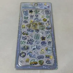 カミオジャパン　ストーンつきジュエルプチドロップ　アオイロドロップ　シール