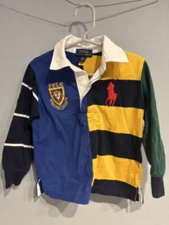 【未使用】ラルフローレン キッズ ラガーシャツ 2T 90cm 長袖 POLO