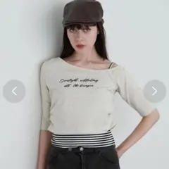 定価6160円、未開封、レイカズン、レイヤードワンショルトップス