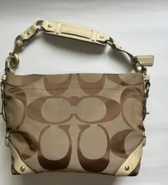Coach ショルダーバッグ ベージュ/ブラウン